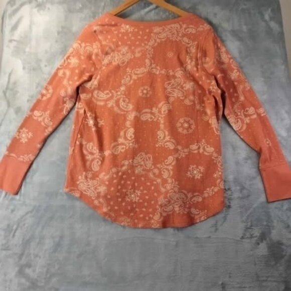 Terra & Sky Orange Long Sleeve Tee - Picture 3 of 9
